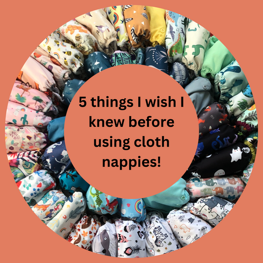 5 Things I Wish I had Known Before I Started Using Cloth Nappies