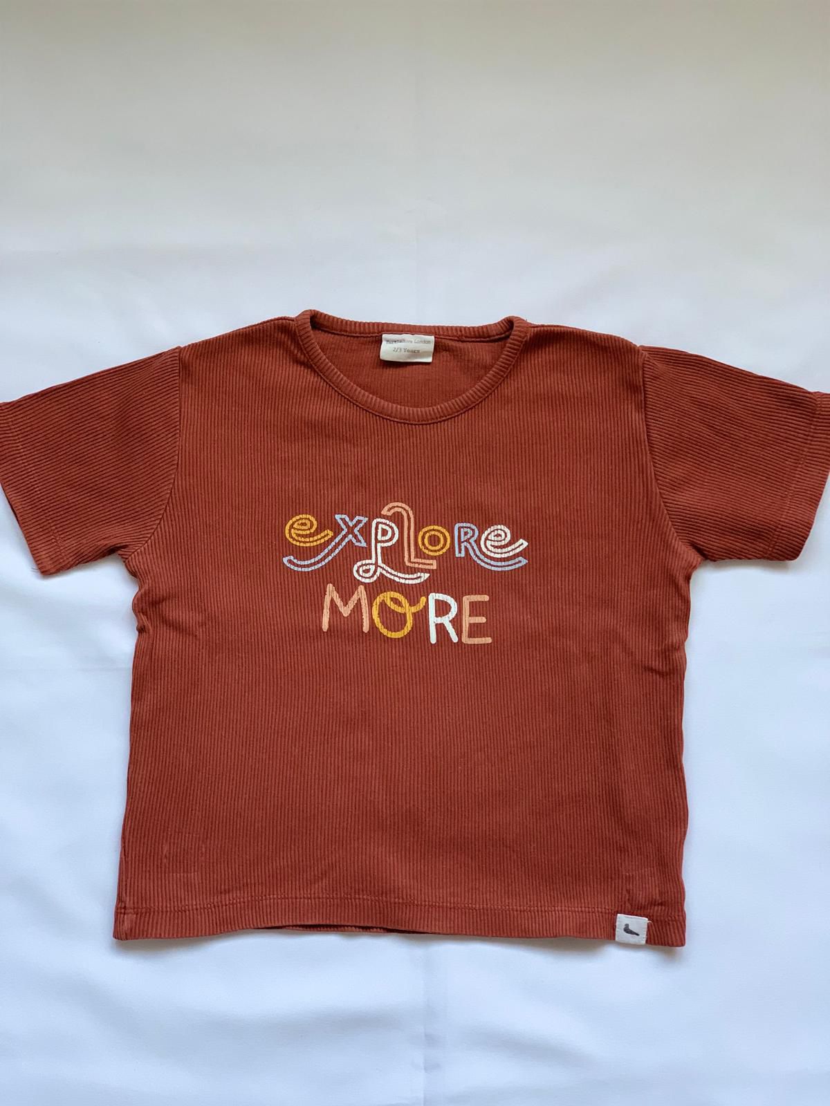 Turtledove Explore More T-Shirt 2-3 Years