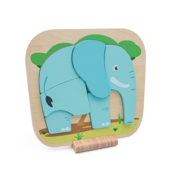 Elephant Raised Puzzle