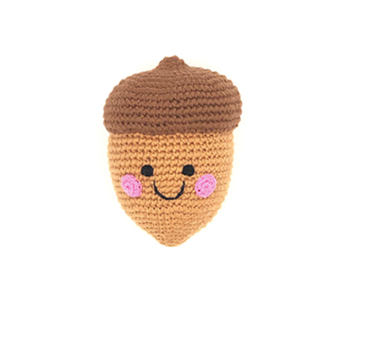 Friendly Acorn Rattle