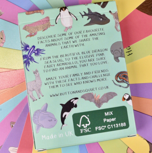 Amazing Animals Fact Cards (Set One)