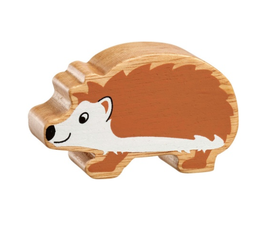 Brown and White Hedgehog