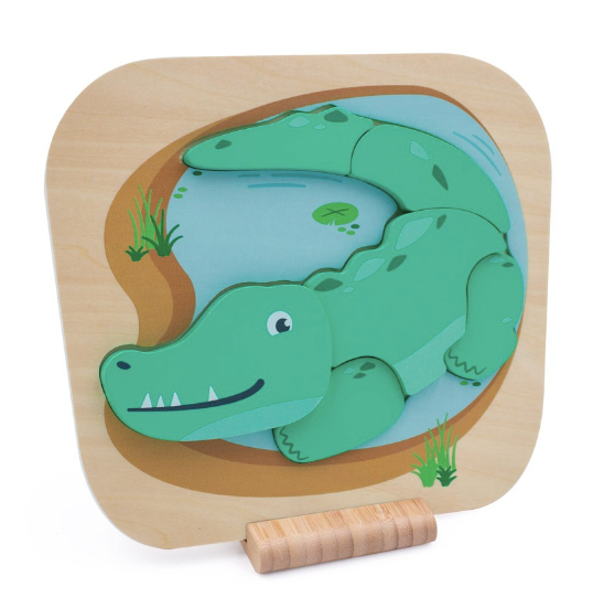 Crocodile Raised Puzzle