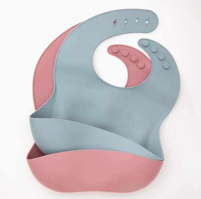 Silicone Bibs (2 Pack)