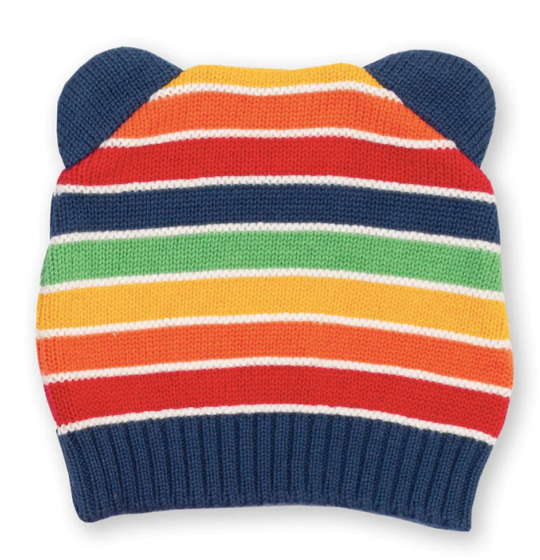 Rainbow Knit Hat