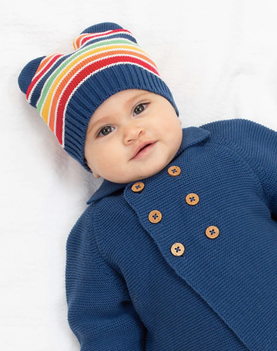 Rainbow Knit Hat