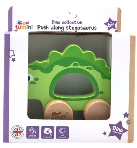 Push Along Friends Stegosaurus (Boxed)