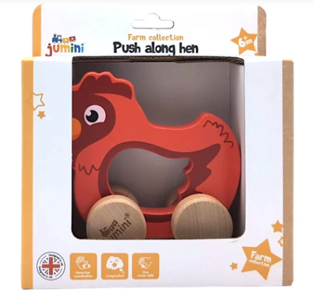 Push Along Friends Hen (Boxed)