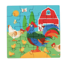 Magnetic Puzzle Book - Farm