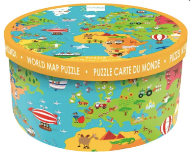 XXL World Map Puzzle