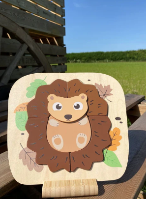 Hedgehog Raised Puzzle