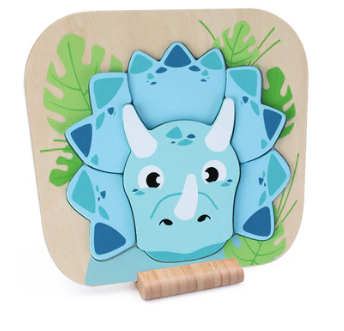 Triceratops Raised Puzzle