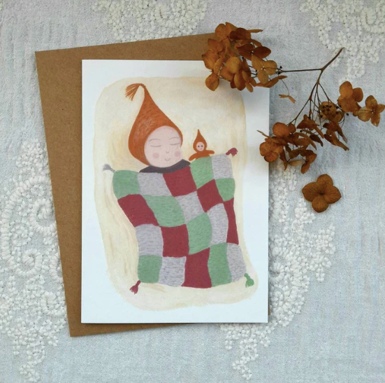 New Baby Card: Baby Blanket