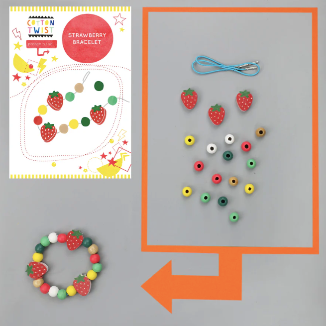 Make Your Own Strawberry Bracelet