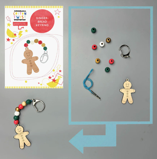 Make Your Own Gingerbread Keyring