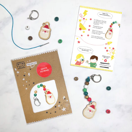 Make Your Own Santa Keyring