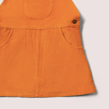 Golden Ochre Classic Pinafore Dress