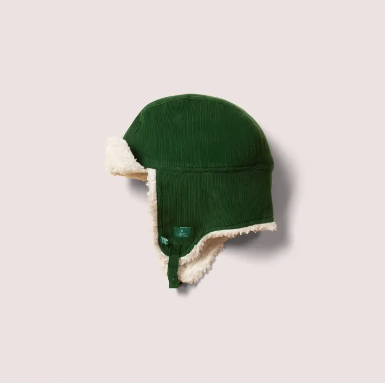 Vintage Green Sherpa Hat