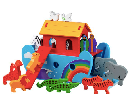 Rainbow Noah's Ark Playset