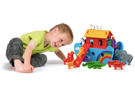 Rainbow Noah's Ark Playset