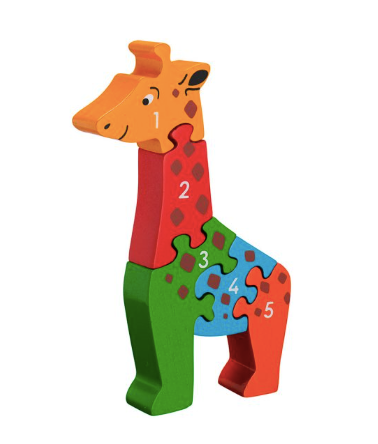 Giraffe 1-5 Jigsaw