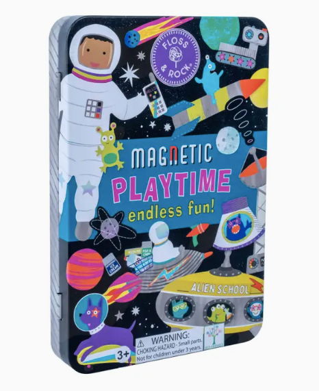 Space Magnetic Play Tin