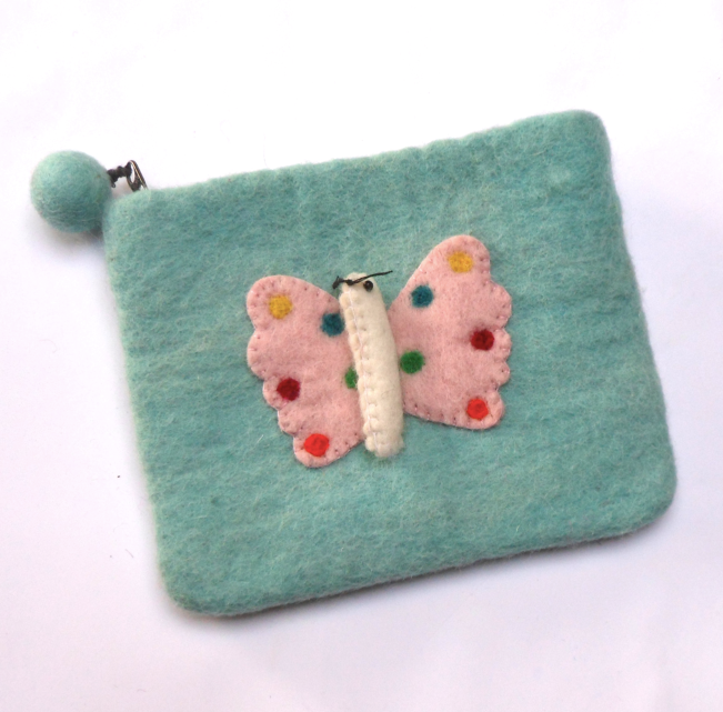 Pastel Butterfly Purses