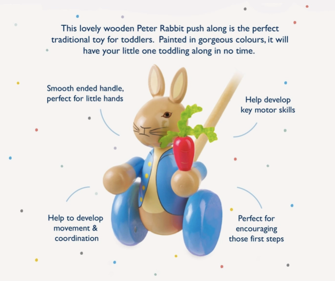 Peter Rabbit Push Along