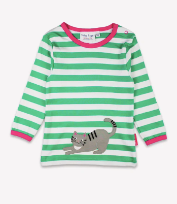 Kitten Applique Long Sleeved T-Shirt