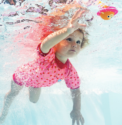 Happy Nappy™ Wetsuit - Strawberry Field