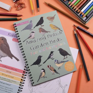 Amazing British Garden Birds Fact and Activity Book