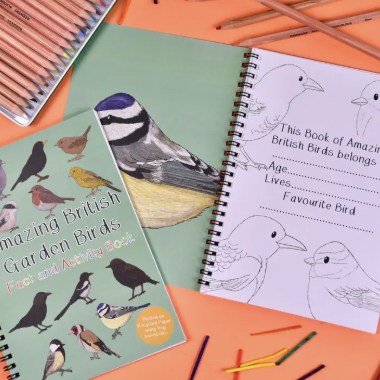 Amazing British Garden Birds Fact and Activity Book