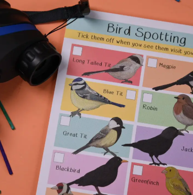 Amazing British Garden Birds Fact and Activity Book