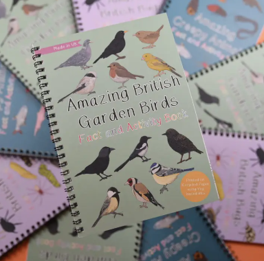 Amazing British Garden Birds Fact and Activity Book