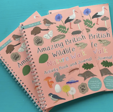 Amazing British Nature Walk Activity Book and Nature Journal