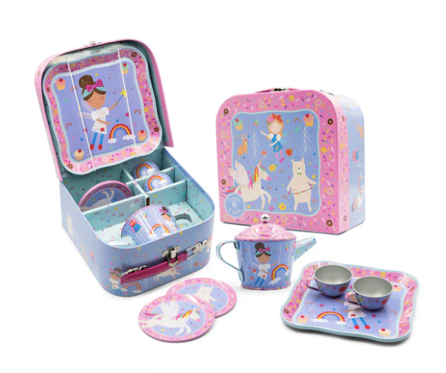 Rainbow Fairy Tin Tea Set