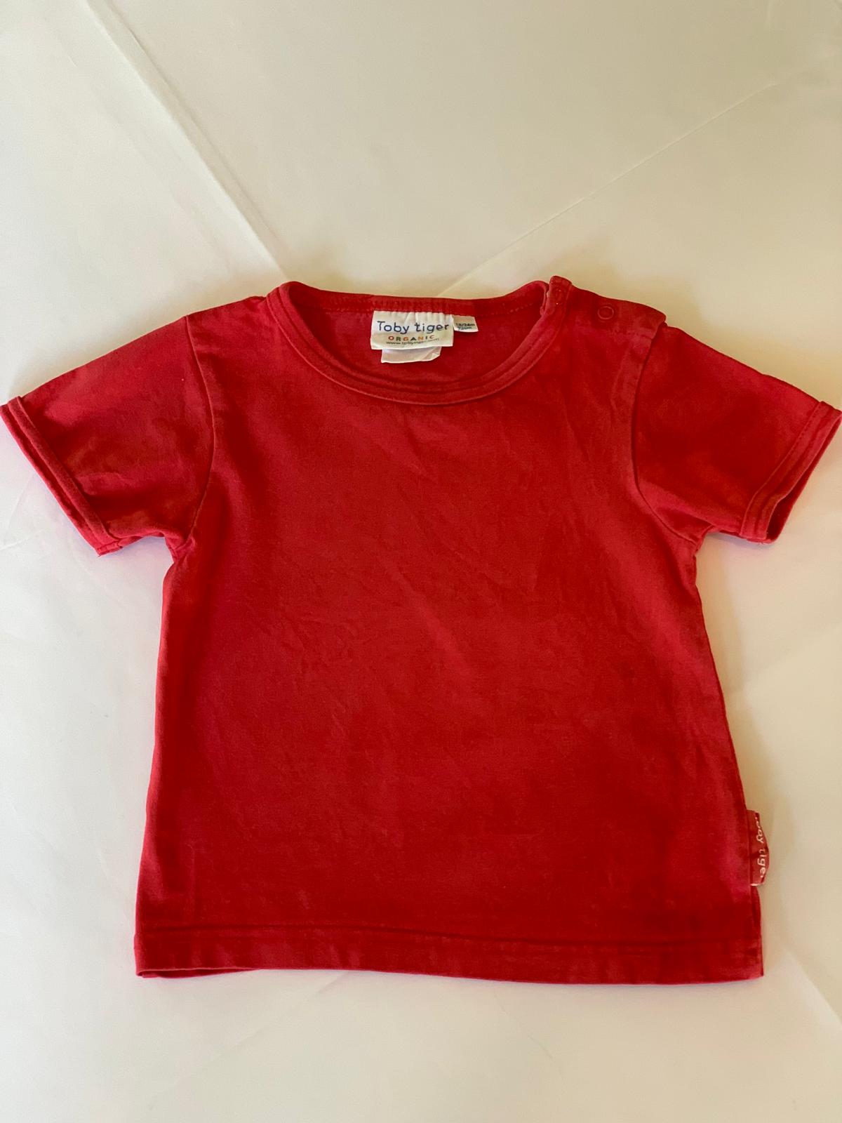 Toby Tiger Red T-Shirt 18-24 months