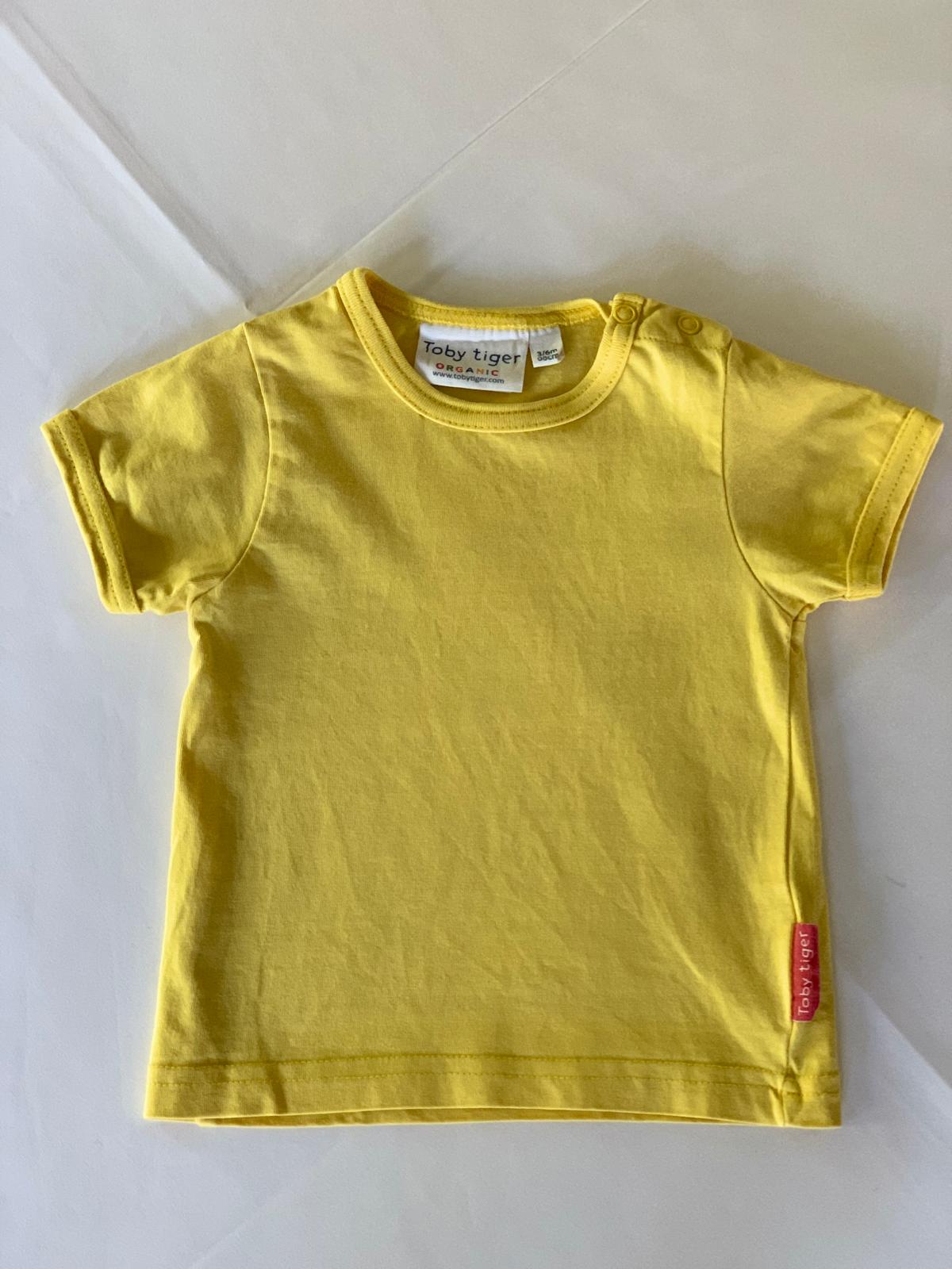 Toby Tiger Yellow T-Shirt 3-6 months