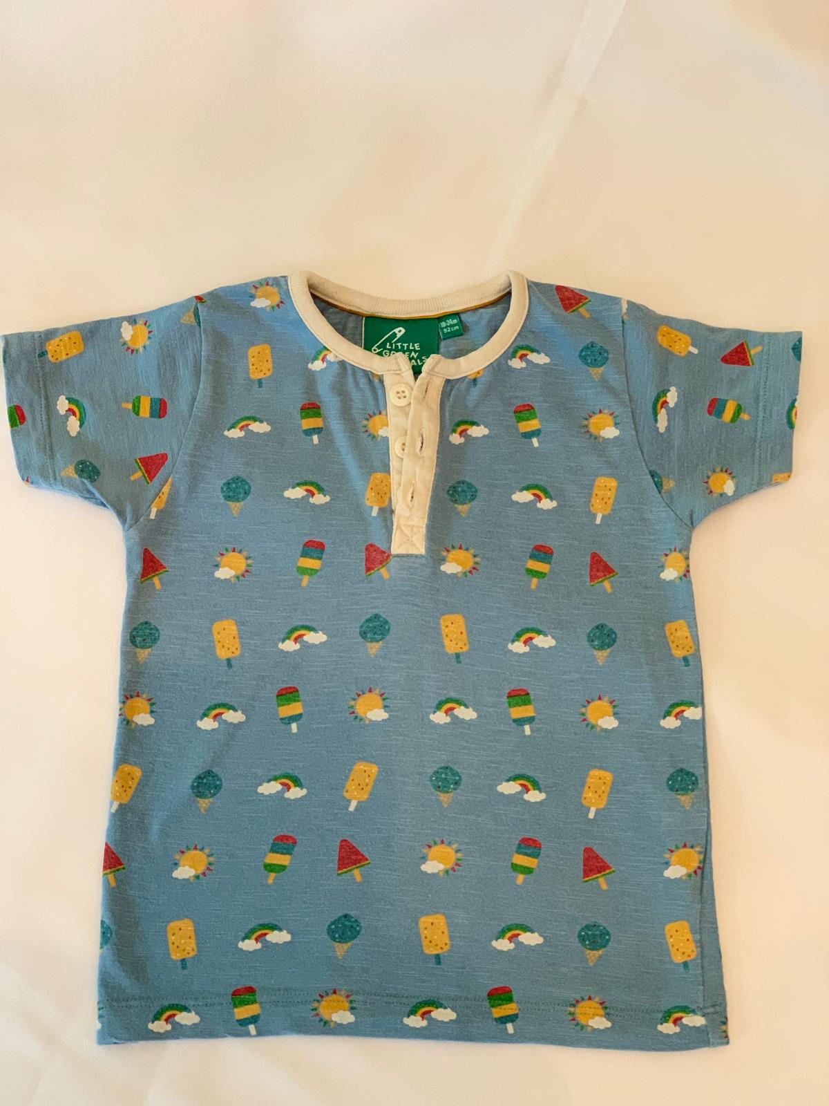 Little Green Radicals Ice Cream T-Shirt 18-24 Months