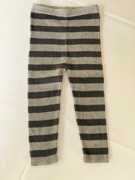 The Bonnie Mob Grey Knit Leggings 2-3 years