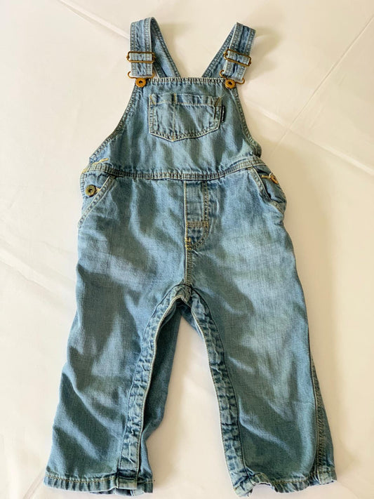 Polarn O. Pyret Denim Dungarees 12-18 months