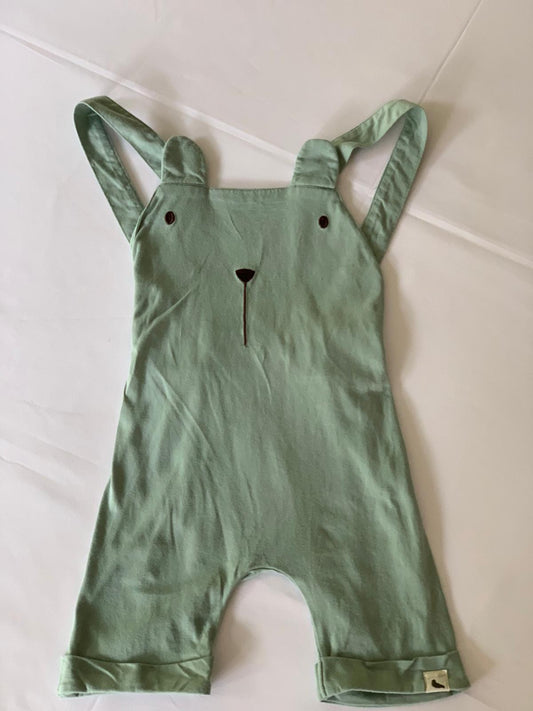 Turtledove Bear Shortie Dungarees 1-2 years