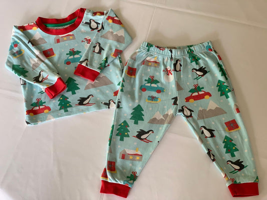 Toby Tiger Christmas Pyjamas 12-18 months