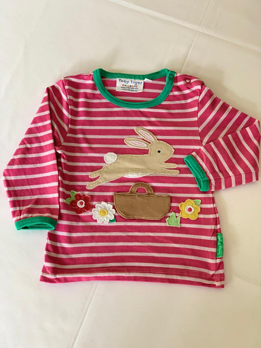 Toby Tiger Rabbit T-Shirt 18-24 months