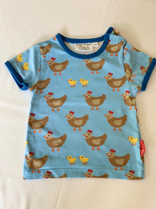 Toby Tiger Chicken T-Shirt 12-18 months